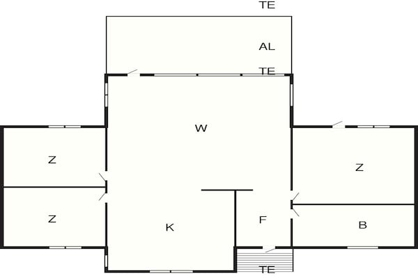 Foto van 5 sterren vakantie huis in STENINGE - Vakantiehuis in STENINGE - FloorPlan