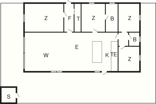 Foto van 5 sterren vakantie huis in Vestervig-By Traum - Vakantiehuis in Vestervig - FloorPlan