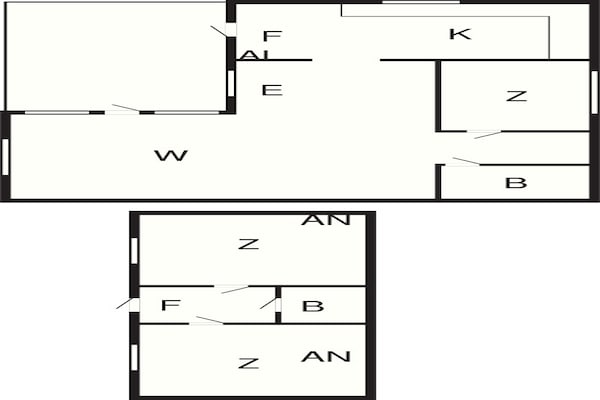Foto van 7 persoons vakantie huis in RAMDALA - Vakantiehuis in RAMDALA - FloorPlan