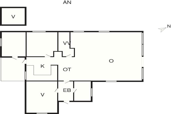 Foto van Gezellig uitje in Køge Bay - By Traum - Vakantiehuis in Strøby - FloorPlan