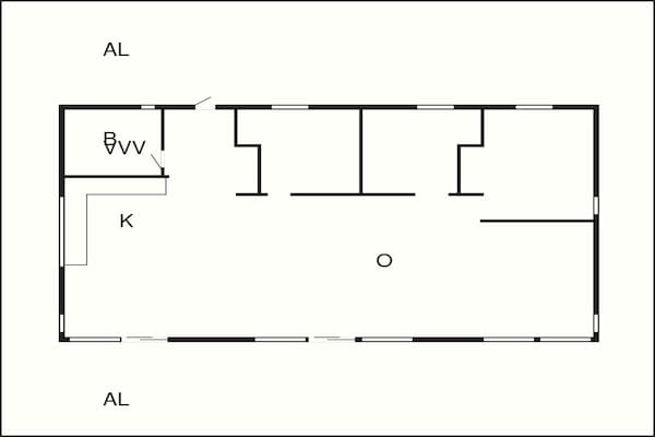 Foto van 7 persoons vakantie huis in JÄRNA - Vakantiehuis in JÄRNA - FloorPlan