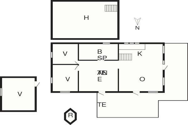 Foto van Strandparadijs -- By Traum Ferienwohnungen - Vakantiehuis in Store Fuglede - FloorPlan