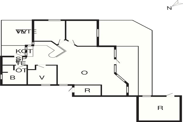 Foto van 6 persoons vakantie huis in Otterup-By Traum - Vakantiehuis in Otterup - FloorPlan