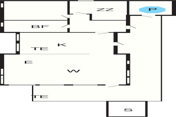 Foto van 5 sterren vakantie huis in stokmarknes - Vakantiehuis in stokmarknes - FloorPlan