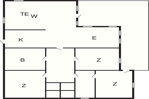 Foto van 6 persoons vakantie huis in Brenderup Fyn-By Traum - FloorPlan