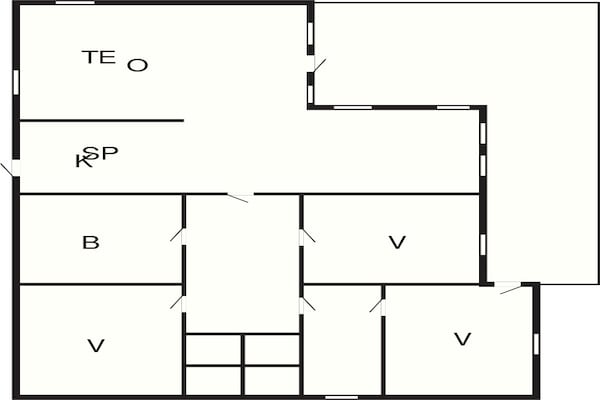 Foto van 6 persoons vakantie huis in Brenderup Fyn-By Traum - FloorPlan