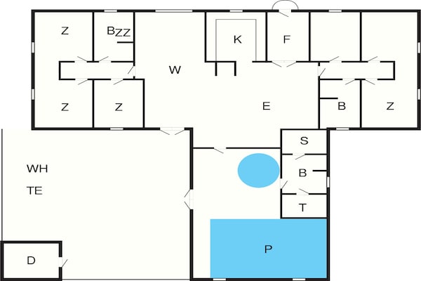 Foto van Luxe retraite met zwembad -- By Traum Ferienwohnungen - FloorPlan