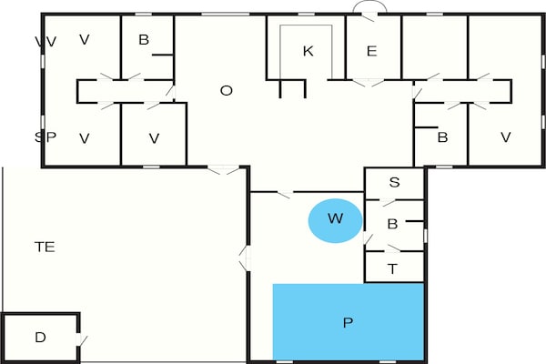 Foto van Luxe retraite met zwembad -- By Traum Ferienwohnungen - FloorPlan