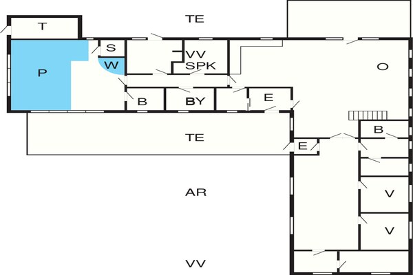 Foto van Schilderachtig Poolhuis -- By Traum Ferienwohnungen - FloorPlan