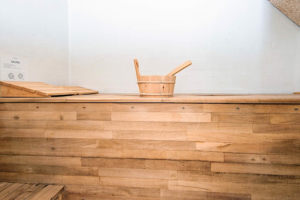 Foto van Luxe vakantieverblijf met zwembad - Vakantiehuis in Ulfborg - Sauna