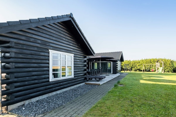 Foto van Lodge met uitzicht op de Limfjord - Vakantiehuis in Spøttrup - Outdoor