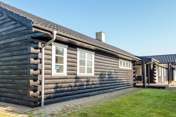 Foto van Lodge met uitzicht op de Limfjord - Vakantiehuis in Spøttrup - Outdoor