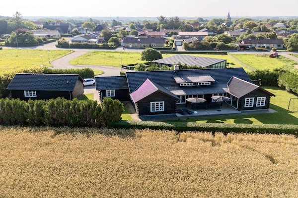 Foto van Lodge met uitzicht op de Limfjord - Vakantiehuis in Spøttrup - Outdoor
