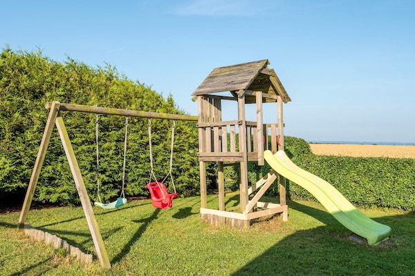 Foto van Lodge met uitzicht op de Limfjord - Vakantiehuis in Spøttrup - Outdoor