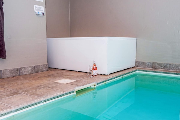 Foto van Lodge met uitzicht op de Limfjord - Vakantiehuis in Spøttrup - Spa