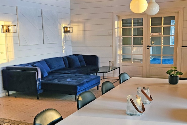 Foto van Lodge met uitzicht op de Limfjord - Vakantiehuis in Spøttrup - Indoor