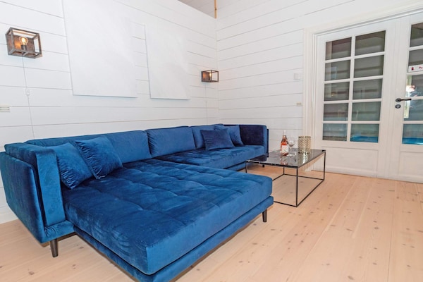 Foto van Lodge met uitzicht op de Limfjord - Vakantiehuis in Spøttrup - Indoor