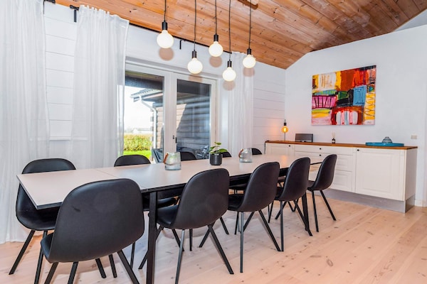 Foto van Lodge met uitzicht op de Limfjord - Vakantiehuis in Spøttrup - Indoor
