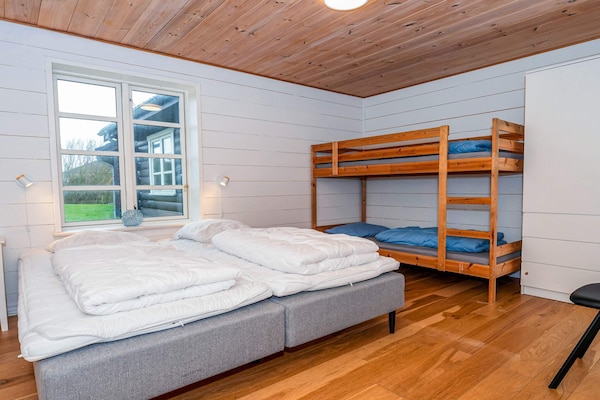 Foto van Lodge met uitzicht op de Limfjord - Vakantiehuis in Spøttrup - Indoor