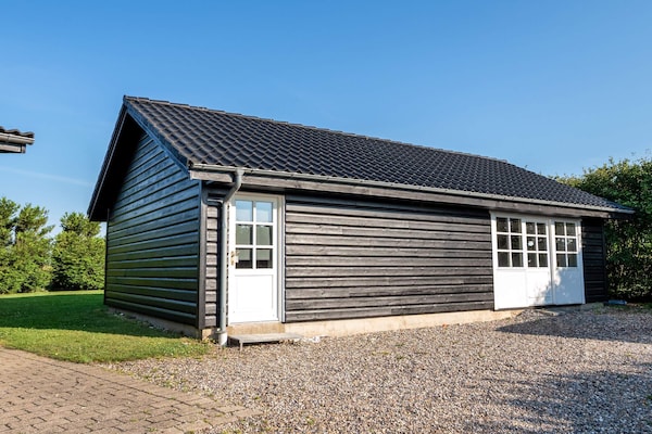 Foto van Lodge met uitzicht op de Limfjord - Vakantiehuis in Spøttrup - Outdoor
