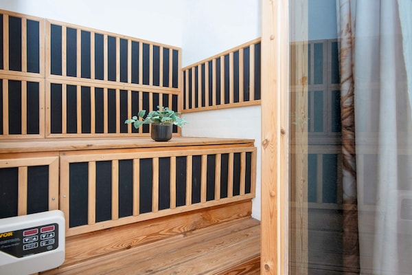 Foto van Luxe vakantieverblijf aan zee - Vakantiehuis in Ulfborg - Sauna