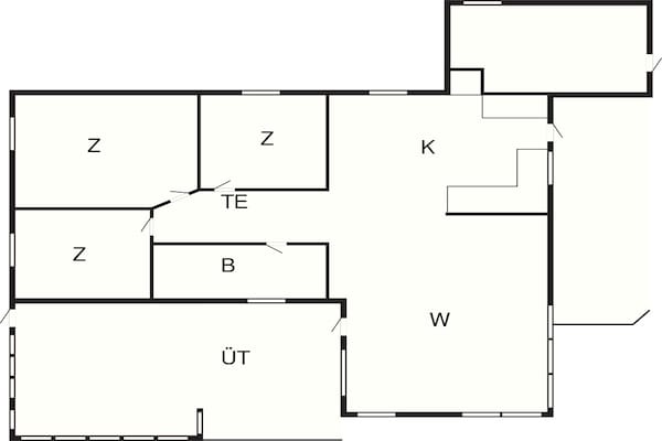 Foto van 4 sterren vakantie huis in Juelsminde-By Traum - Vakantiehuis in Juelsminde - FloorPlan