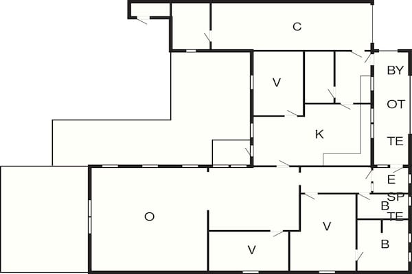 Foto van 4 sterren vakantie huis in Blokhus-By Traum - Vakantiehuis in Blokhus - FloorPlan
