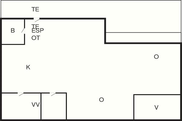 Foto van 6 persoons vakantie huis in Blokhus-By Traum - Vakantiehuis in Blokhus - FloorPlan