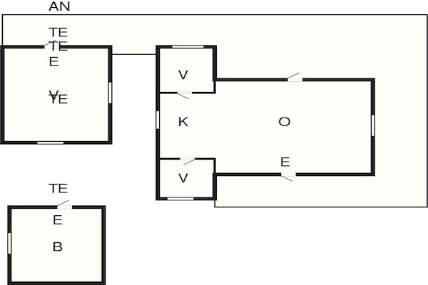 Foto van 7 persoons vakantie huis in SÄFFLE - Vakantiehuis in SÄFFLE - FloorPlan