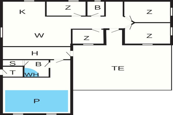 Foto van 10 persoons vakantie huis in Juelsminde-By Traum - Vakantiehuis in Juelsminde - FloorPlan