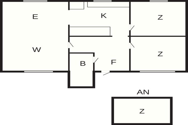 Foto van 4 sterren vakantie huis in Edsbruk - Vakantiehuis in Edsbruk - FloorPlan