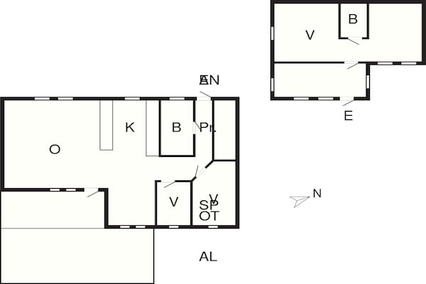 Foto van 6 Personen vakantie huis in KUNGSHAMN - Vakantiehuis in KUNGSHAMN - FloorPlan
