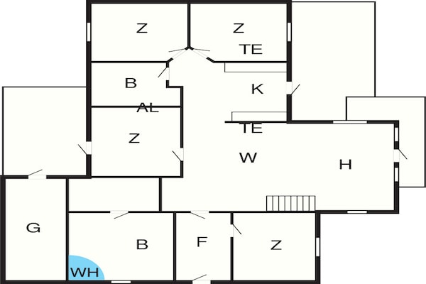 Foto van 5 sterren vakantie huis in Faaborg - Vakantiehuis in Faaborg - FloorPlan