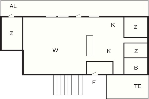 Foto van 4 sterren vakantie huis in HOLSLJUNGA - Vakantiehuis in HOLSLJUNGA - FloorPlan