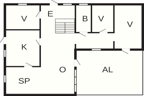 Foto van 4 sterren vakantie huis in Unnaryd - Vakantiehuis in Unnaryd - FloorPlan
