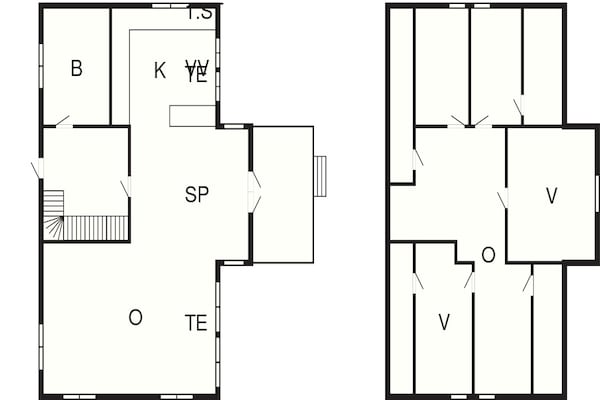 Foto van 8 Personen vakantie huis in Tau - Vakantiehuis in Tau - FloorPlan