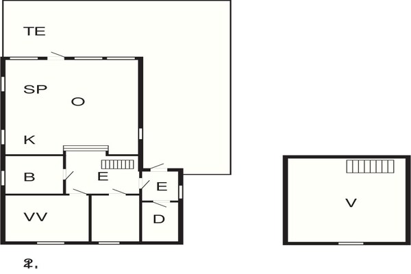 Foto van 4 sterren vakantie huis in Naustbukta - Vakantiehuis in Naustbukta - FloorPlan