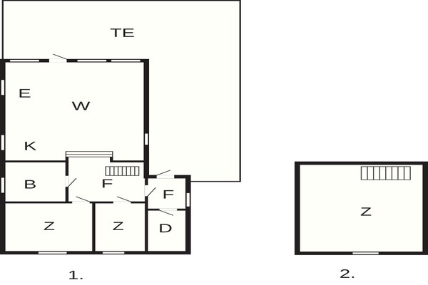 Foto van 4 sterren vakantie huis in Naustbukta - Vakantiehuis in Naustbukta - FloorPlan