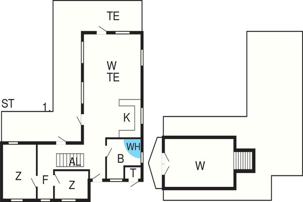 Foto van Panoramisch fjordverblijf met spabad - Vakantiehuis in Øster Assels - FloorPlan