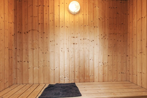 Foto van Zee-geluk met uitzicht - Vakantiehuis in Brenderup Fyn - Sauna