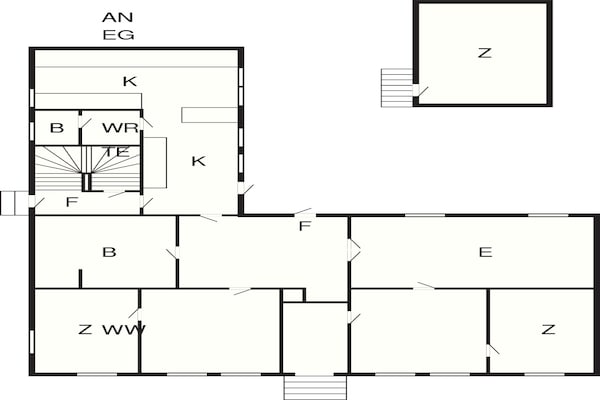 Foto van 5 sterren vakantie huis in SIMRISHAMN - Vakantiehuis in SIMRISHAMN - FloorPlan