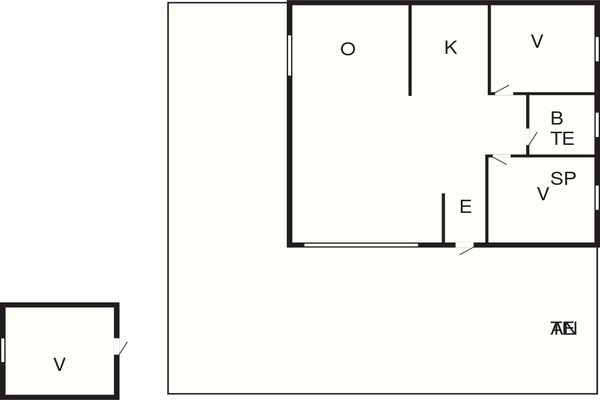 Foto van 7 Personen vakantie huis in Hadsund - Vakantiehuis in Hadsund - FloorPlan