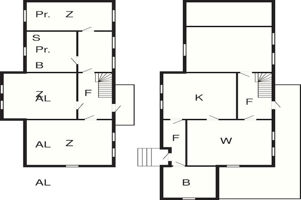 Foto van 7 Personen vakantie huis in VÅGLAND - Vakantiehuis in Vågland - FloorPlan