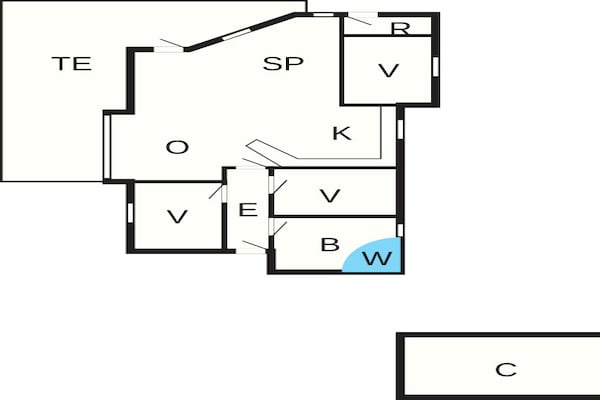 Foto van 6 persoons vakantie huis in Hirtshals-By Traum - Vakantiehuis in Hirtshals - FloorPlan