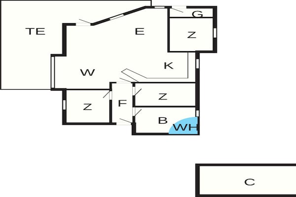 Foto van 6 persoons vakantie huis in Hirtshals-By Traum - Vakantiehuis in Hirtshals - FloorPlan