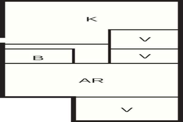 Foto van 6 Personen vakantie huis in Herning - Vakantiehuis in Herning - FloorPlan