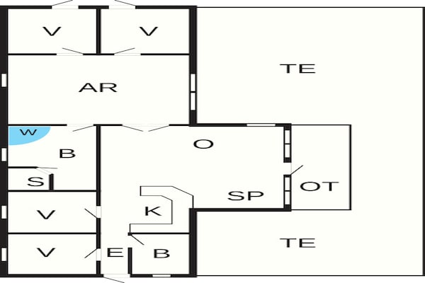 Foto van 12 persoons vakantie huis in Løkken-By Traum - Vakantiehuis in Løkken - FloorPlan