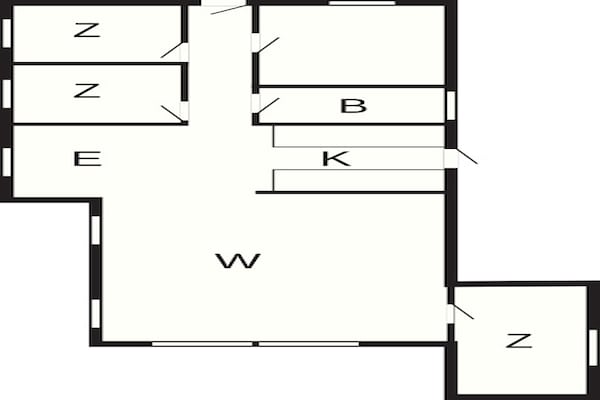 Foto van 6 persoons vakantie huis in Allingåbro-By Traum - Vakantiehuis in Allingåbro - FloorPlan