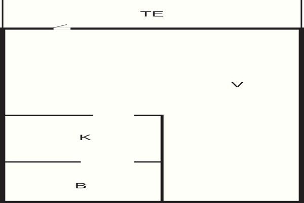 Foto van 6 persoons vakantieparkhuis in Rømø - Vakantiehuis in Rømø - FloorPlan