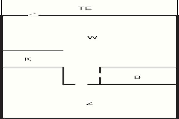 Foto van 5 persoons vakantieparkhuis in Rømø - Vakantiehuis in Rømø - FloorPlan